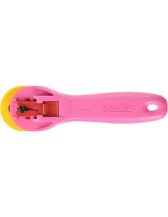 Cutter circulaire ergonomique Rose Olfa 45mm 2