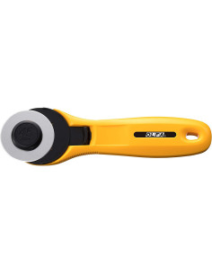 Cutter circulaire ergonomique Jaune Olfa 45mm