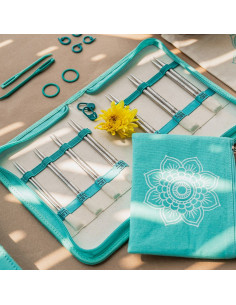 Trousse aiguilles à tricoter circulaires The Believe Mindful KnitPro