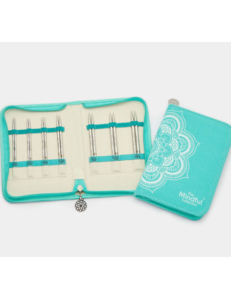 Trousse aiguilles à tricoter circulaires The Believe Mindful KnitPro