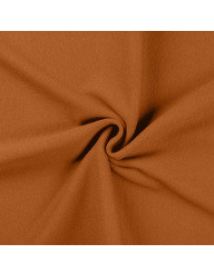 Tissu jersey bord côte - Caramel