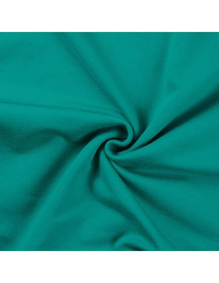 Tissu sweat - Emeraude