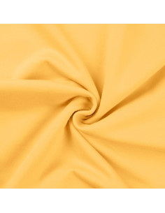 Tissu sweat - Jaune paille