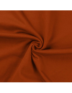 Tissu sweat - Cognac