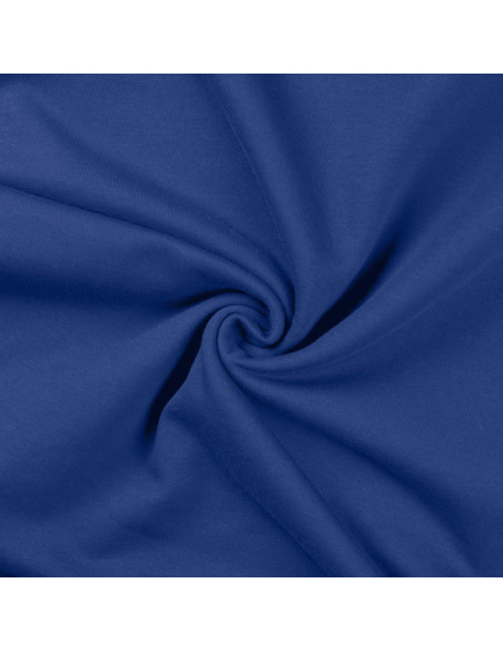 Tissu sweat - Bleu royal
