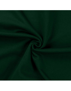 Tissu sweat - Vert bouteille
