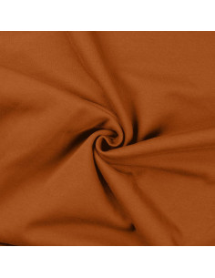 Tissu sweat molleton - Caramel