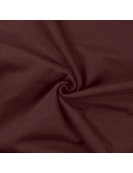 Tissu sweat molleton - Mauve