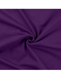 Tissu sweat molleton - Violet