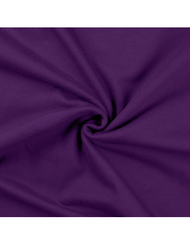 Tissu sweat molleton - Violet