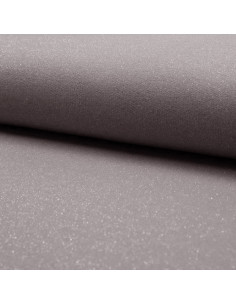 Tissu sweat pailleté - Gris