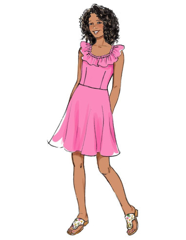 Patron de robe - Butterick 6888