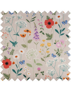 Sac à ouvrage - Fleurs sauvages 2