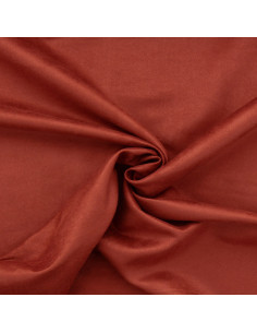 Tissu suédine - Terracotta