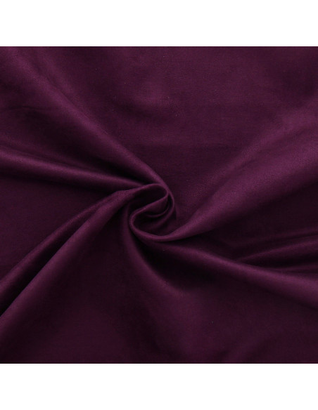 Tissu suédine - Violet foncé