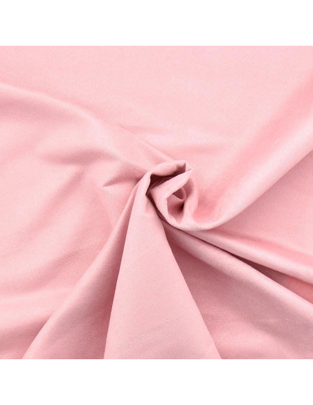 Tissu suédine - Rose