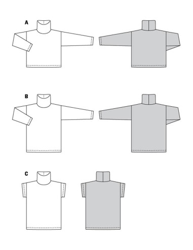 Patron de pull - Burda 5963