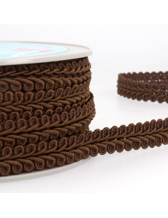 Galon épi style Chanel - Chocolat