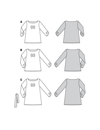 Patron de T-shirt - Burda 5977