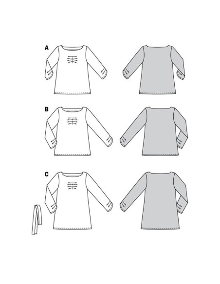 Patron de T-shirt - Burda 5977