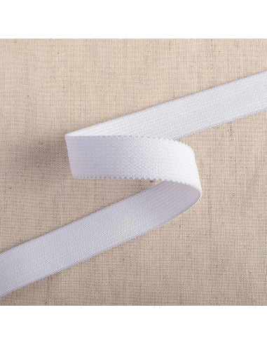 Elastique doux - Blanc