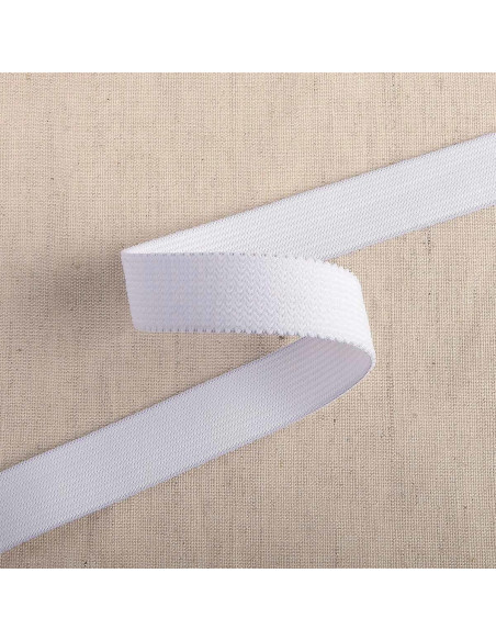 Elastique doux - Blanc