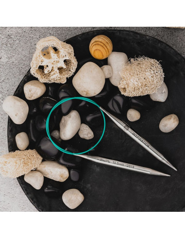 Aiguilles circulaires KnitPro Mindful avec câble