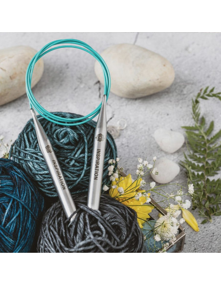 Aiguilles circulaires KnitPro Mindful avec câble