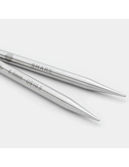 Pointes d´aiguilles interchangeables métal Mindful Knitpro