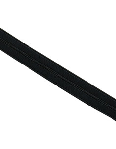 Elastique à boutonnière nylon - Noir
