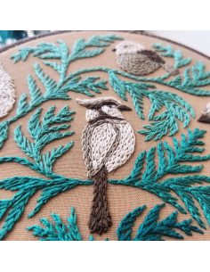 Kit broderie - Winter Birds 2