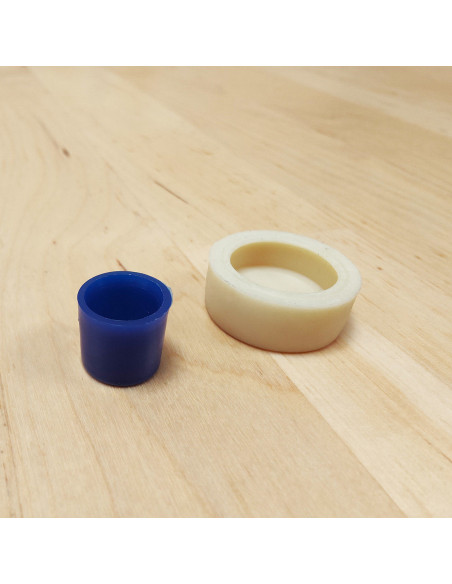 Outil de pose pour boutons à recouvrir 19 mm
