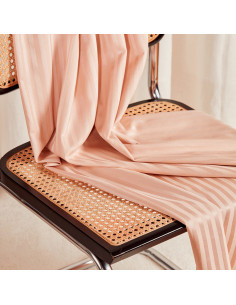 Tissu coton viscose Stripes Blush - Atelier Brunette