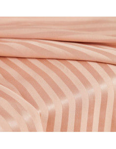 Tissu coton viscose Stripes Blush - Atelier Brunette 2