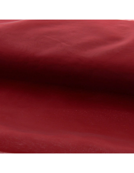 Tissu organza - Bordeaux