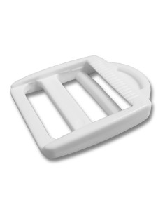 Boucle de réglage - Blanc 25 mm