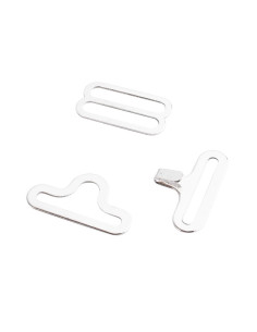 Set de 100 attaches noeud papillon - Blanc 2