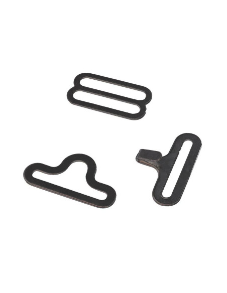 Set de 20 attaches noeud papillon - Noir