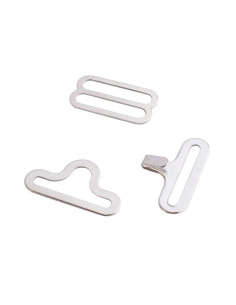 Set de 3 attaches noeud papillon - Argent 2
