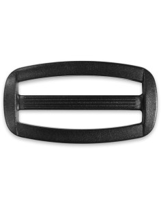 Boucle coulissante plastique noir 50 mm