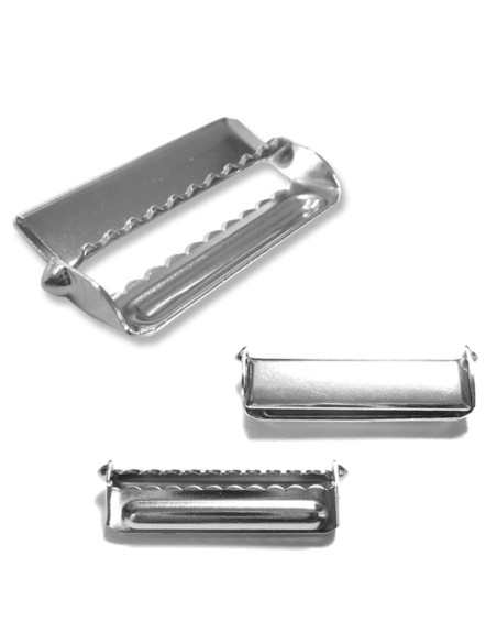 Boucle de réglage pour bretelles - Argent 36 mm