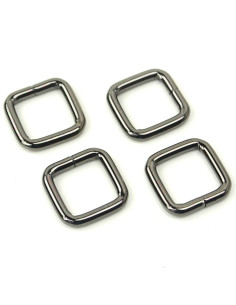 Set de 4 anneaux carrés - Canon de fusil 12,7 mm