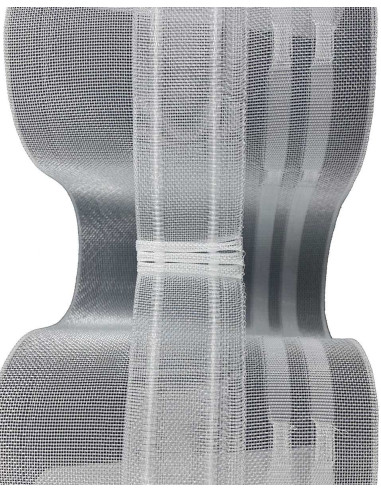Ruflette vague automatique - Transparent