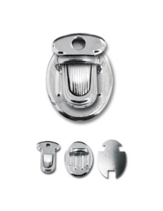 Fermeture pour cartable 33 x 25 mm - Argent