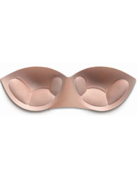 Coque push-up pour soutien-gorge - Chair