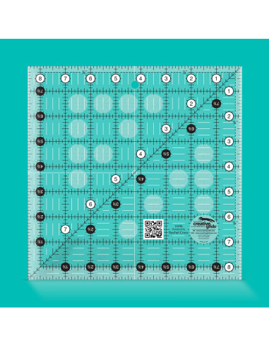 Règle carrée quilting 8.5" x 8.5" Creative Grids