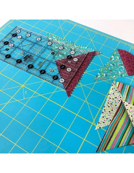 Règle rectangle quilting 3.5" x 6.5" Creative Grids