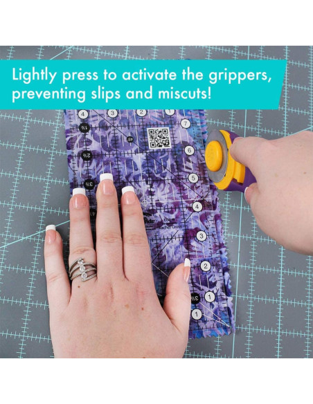 Règle rectangle quilting 4.5" x 8.5" Creative Grids