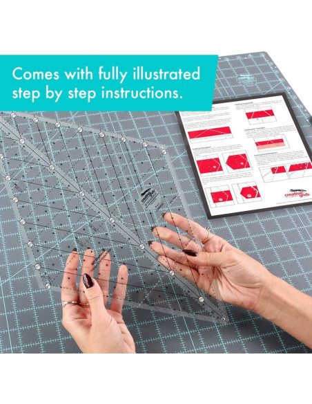 Règle quilting Diamond 60° Creative Grids