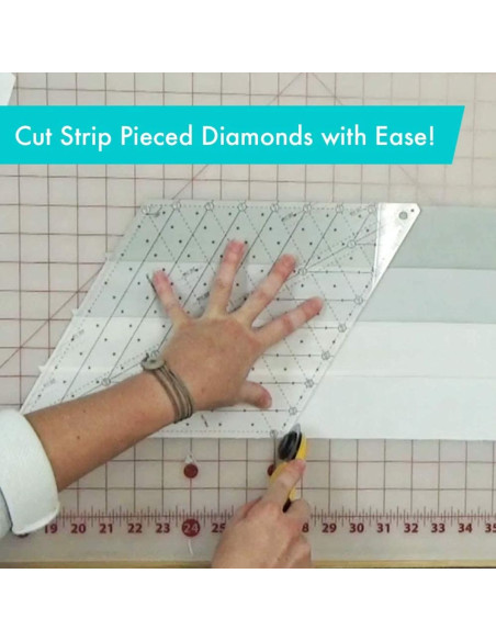 Règle quilting Diamond 60° Creative Grids